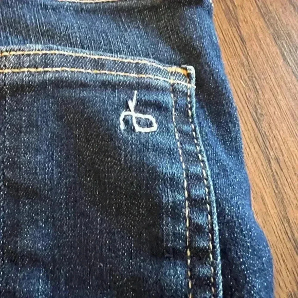 Rag & Bone 10 Inch Ankle Skinny Jean - Mad River Wash-Sz 27 - Picture 7 of 7